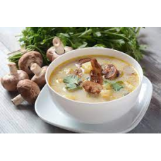 Beans and mushroom soup